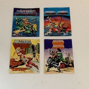 Lot of 4 different Masters of the Universe mini comic books